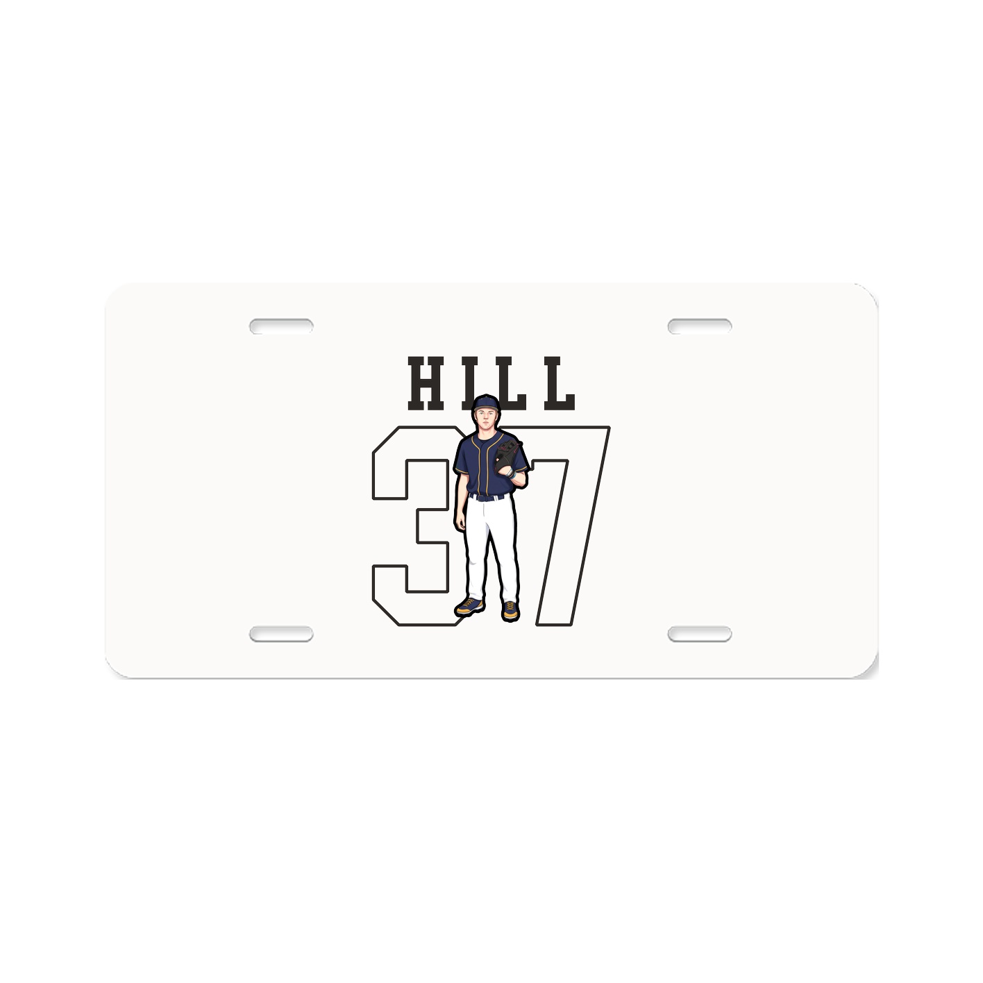 License Plate — Shirsey in Classic