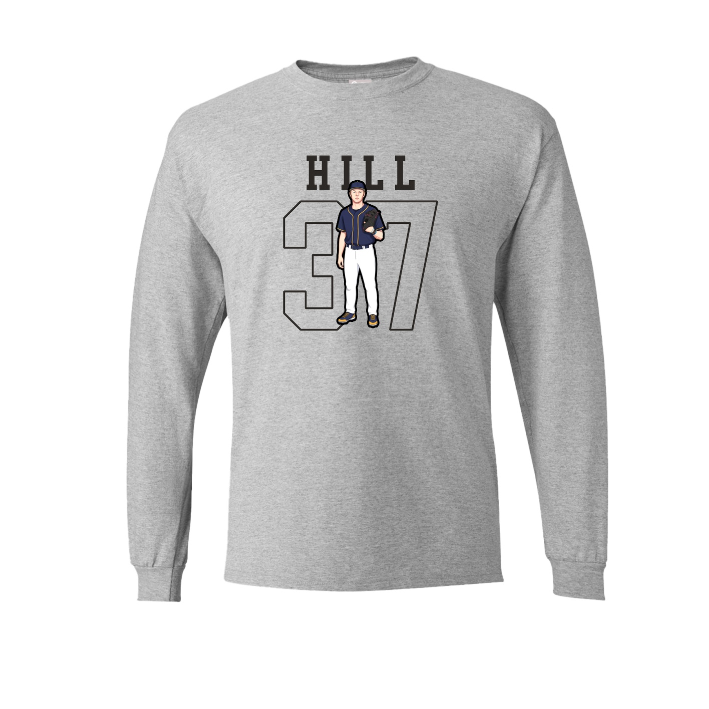 Long Sleeve Tee — Shirsey in Grey