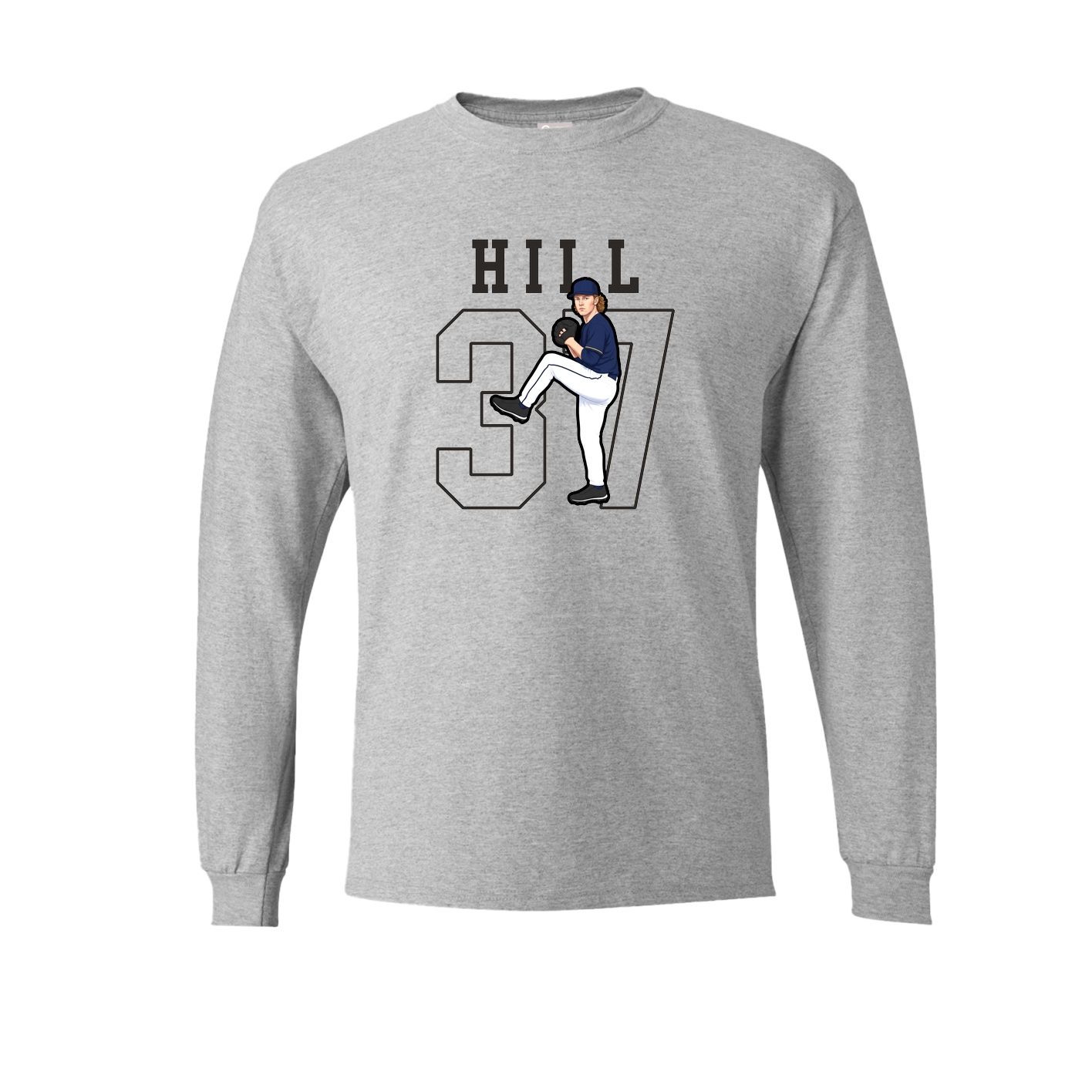 Long Sleeve Tee — Shirsey in Grey