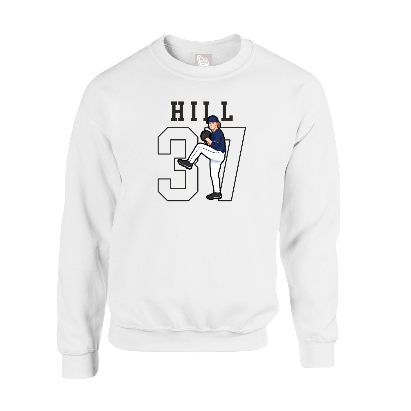 Fleece Crew — Shirsey in White