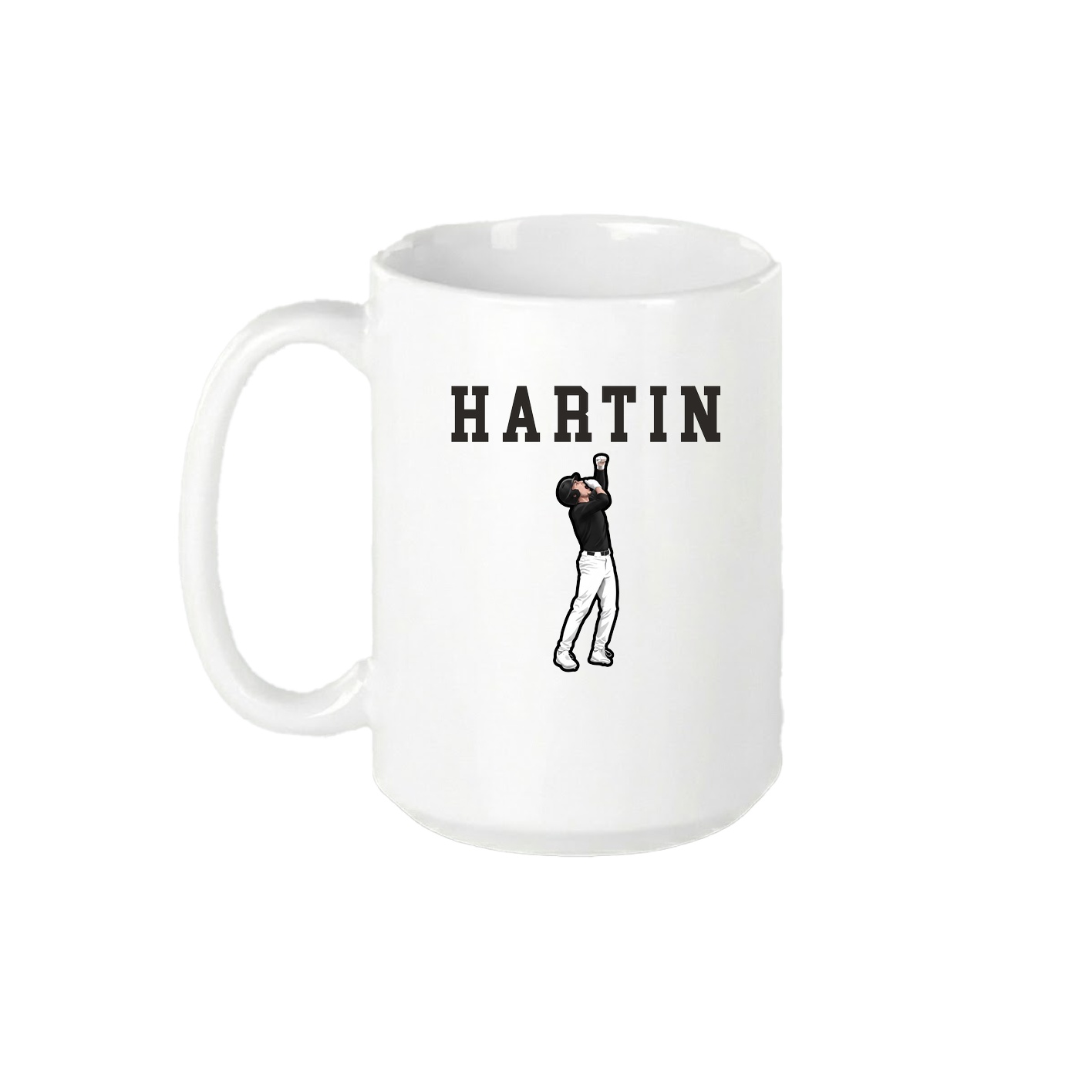 15oz Coffee Mug — Shirsey in White