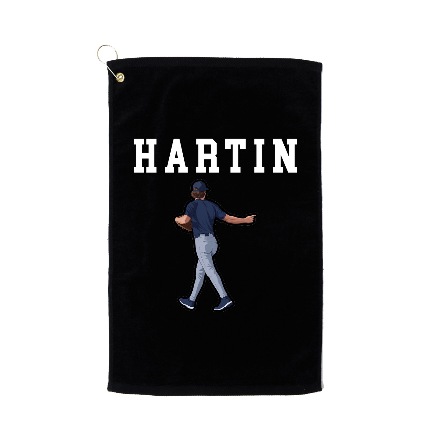 Golf Towel — Shirsey in Black