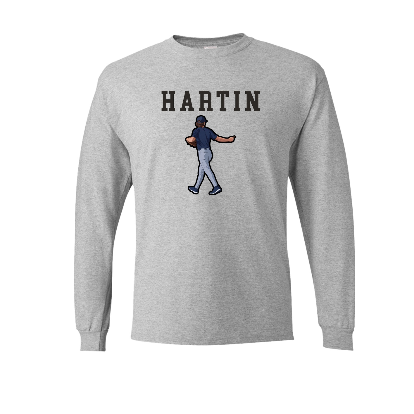 Long Sleeve Tee — Shirsey in Grey