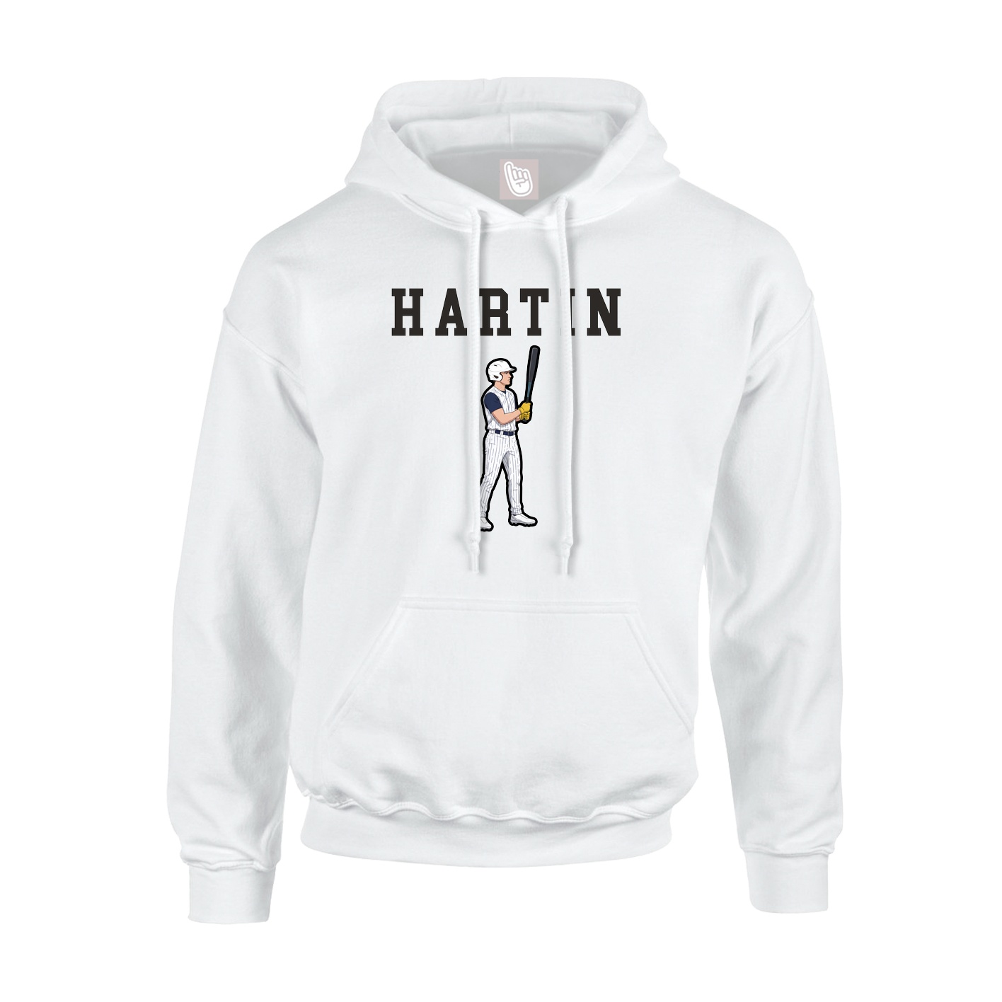 Hoodie — Shirsey in White