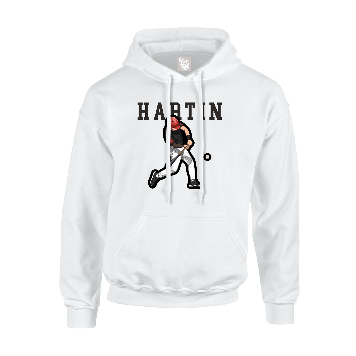Youth Hoodie — Shirsey in White