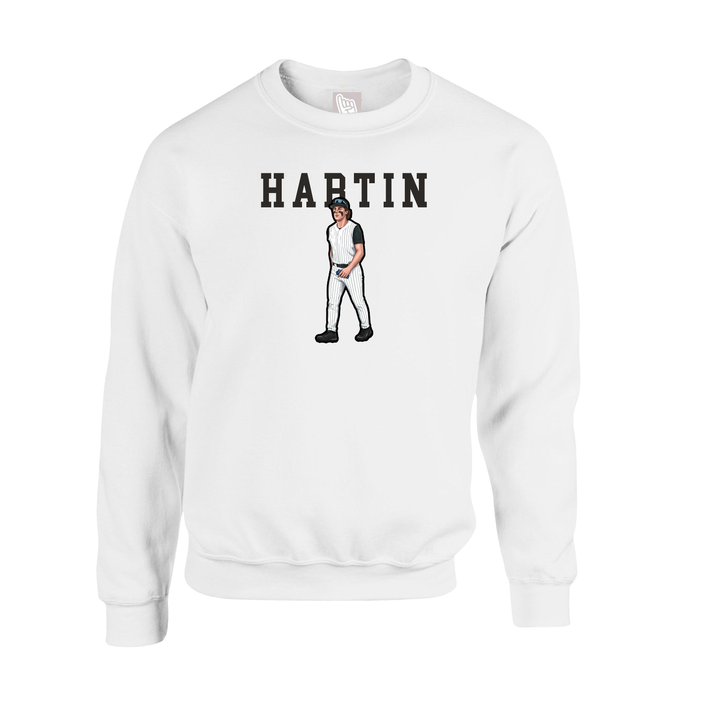 Fleece Crew — Shirsey in White