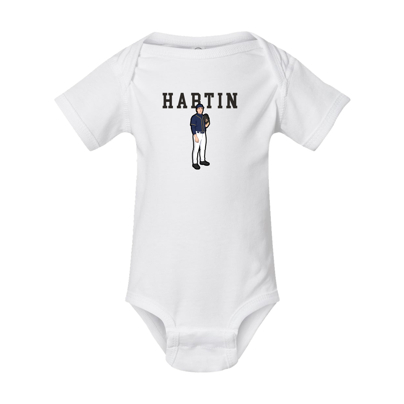 Baby Onesie — Shirsey in White