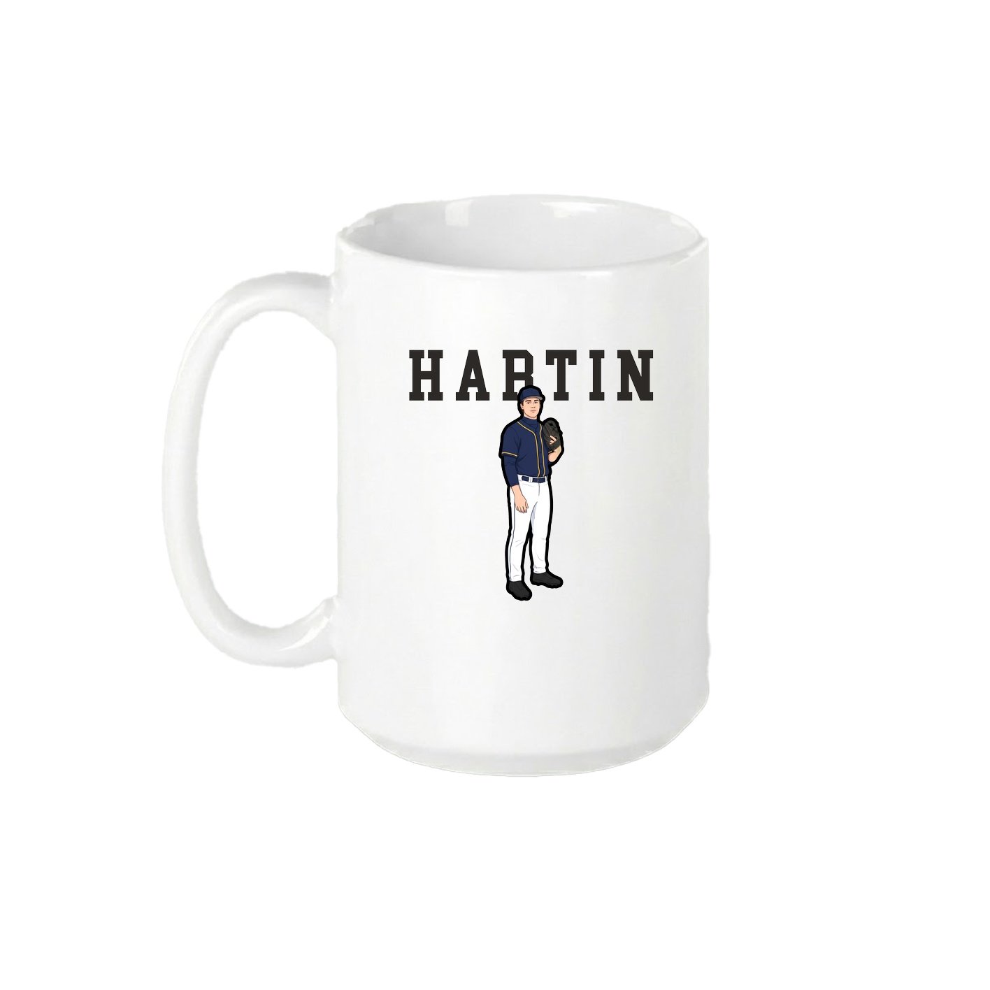 15oz Coffee Mug — Shirsey in White