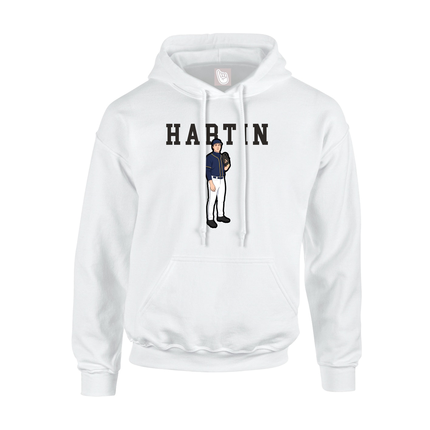 Youth Hoodie — Shirsey in White