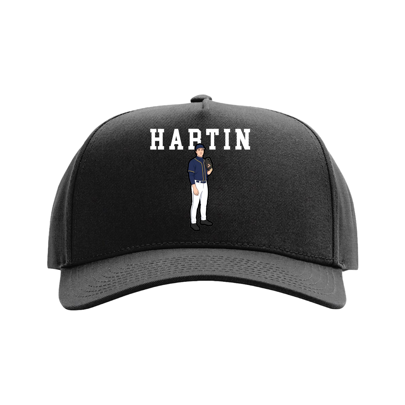 Full Fabric Five-Panel Champ Cap
