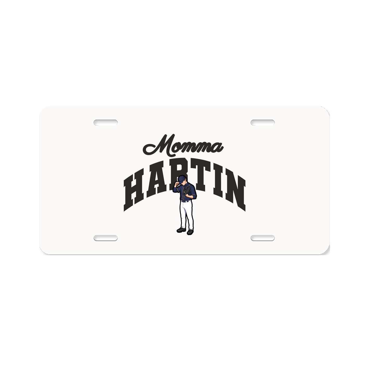 License Plate — Mothers Day Arch in Classic