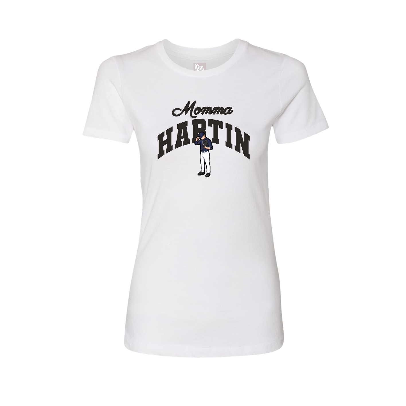 Womens Tee — Mothers Day Arch in White