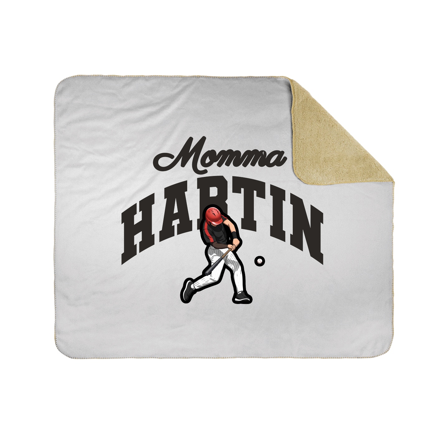 Throw Blanket — Mothers Day Arch in White