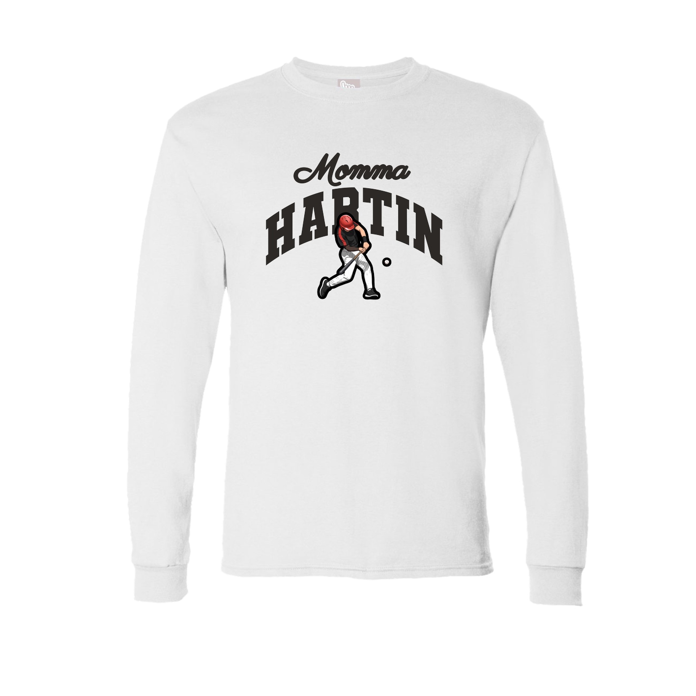Long Sleeve Tee — Mothers Day Arch in White