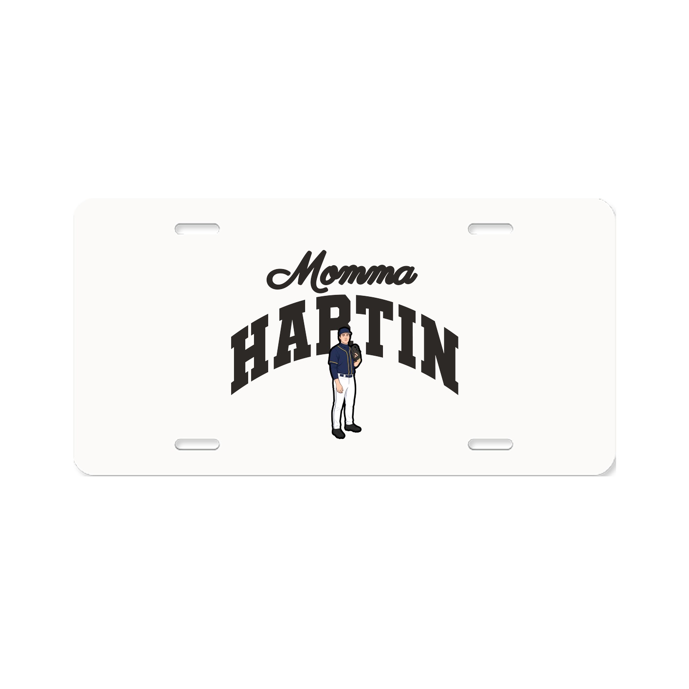 License Plate — Mothers Day Arch in Classic