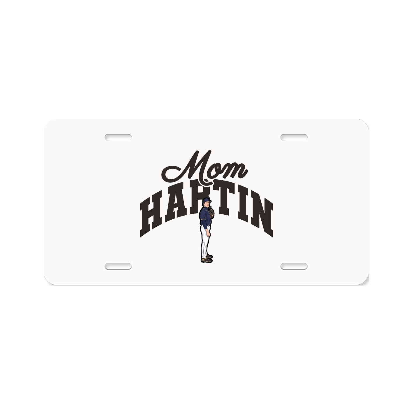 License Plate — Mothers Day Arch in Classic