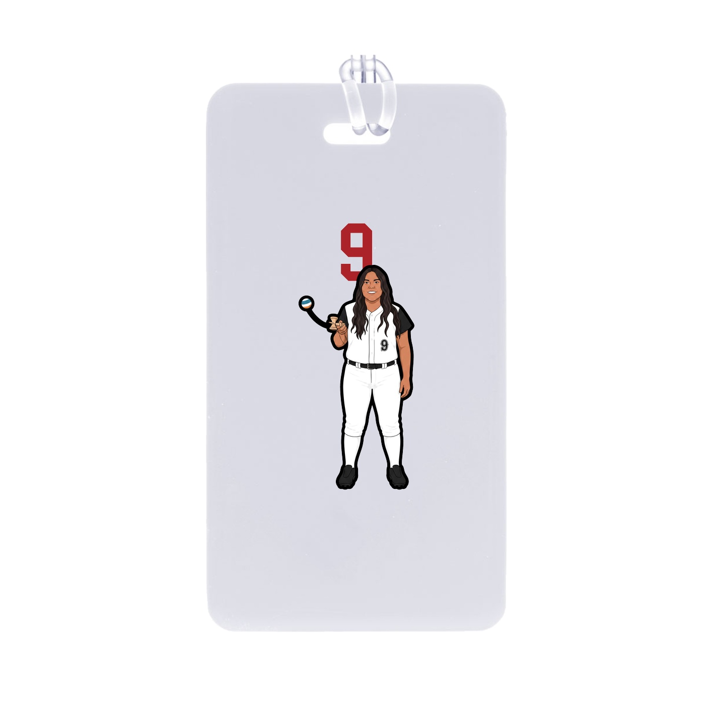 Bag Tag — Number Top in Classic