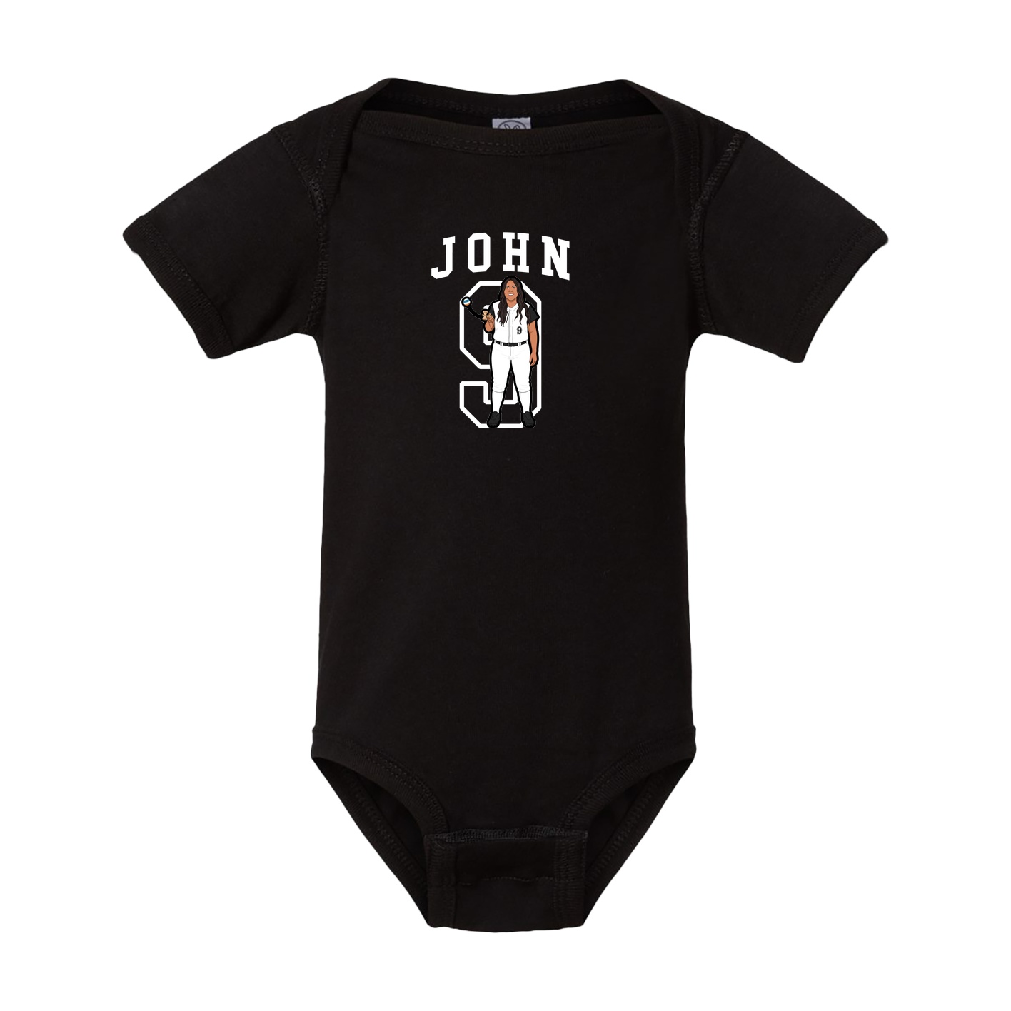 Baby Onesie — Shirsey in Black