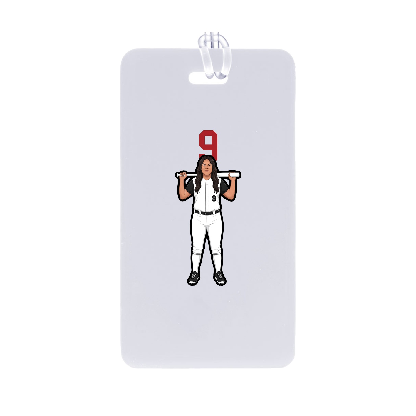 Bag Tag — Number Top in Classic