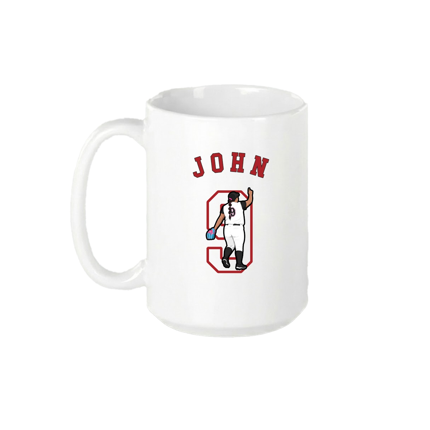 15oz Coffee Mug — Shirsey Arch in White