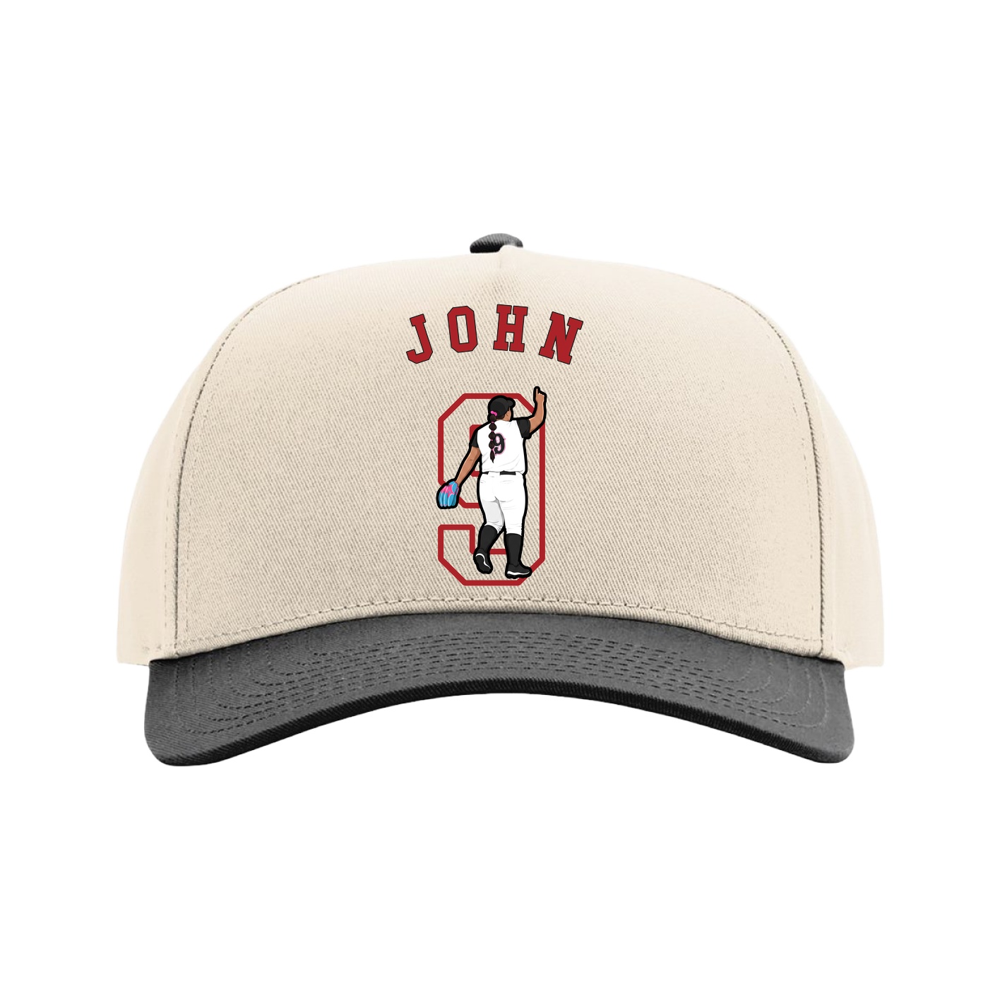 Full Fabric Five-Panel Champ Cap