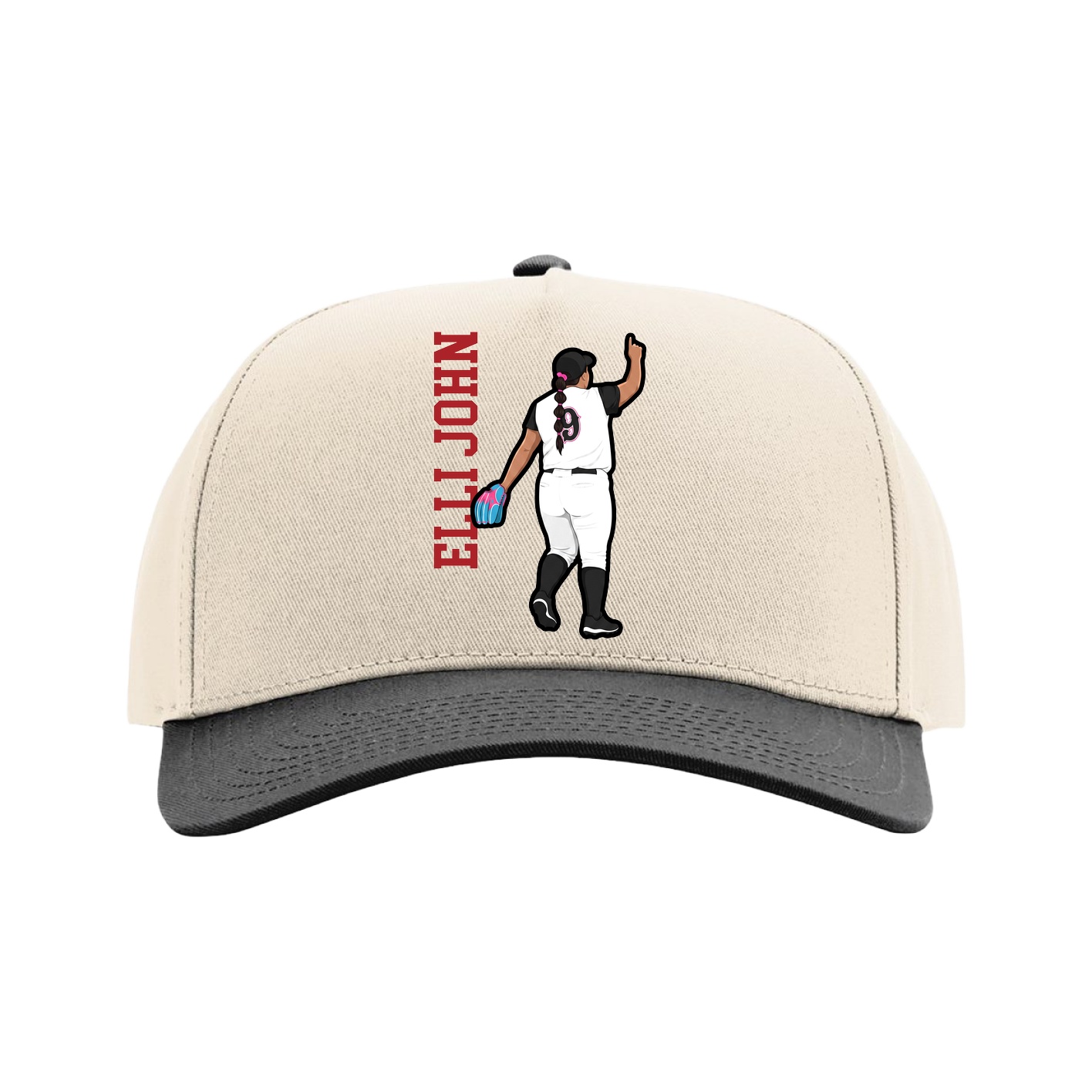 Full Fabric Five-Panel Champ Cap