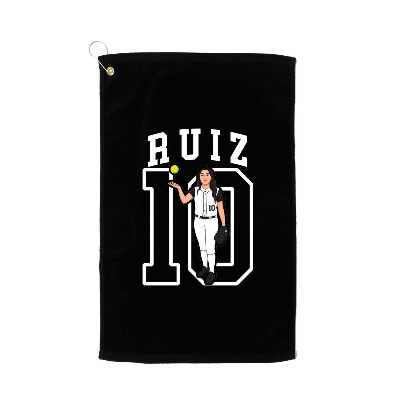Golf Towel — Shirsey in Black