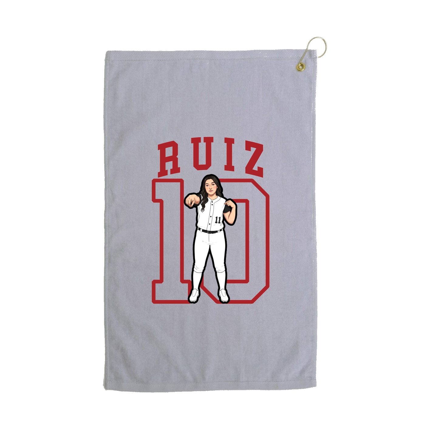 Golf Towel — Shirsey in Grey