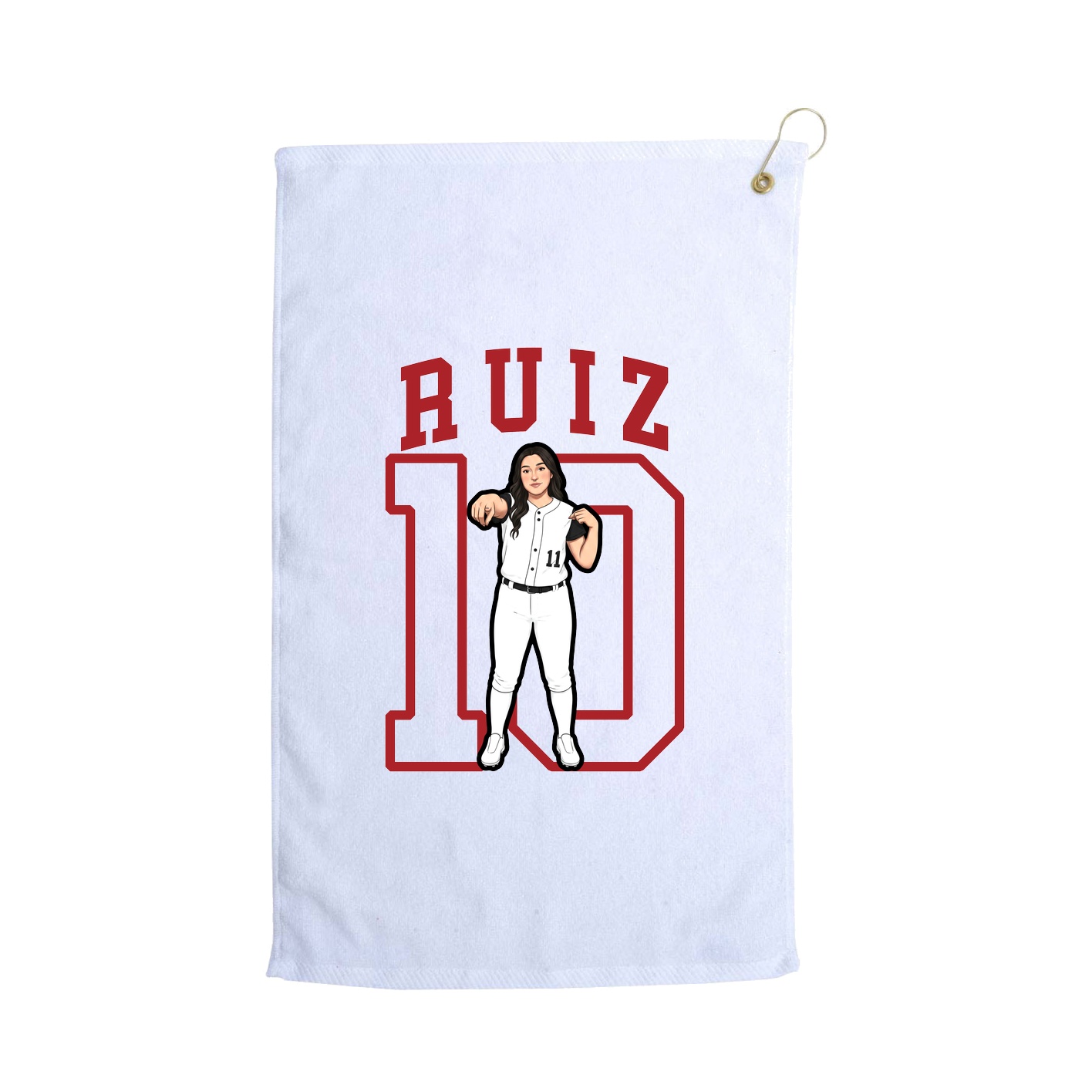 Terry Velour Golf Towel