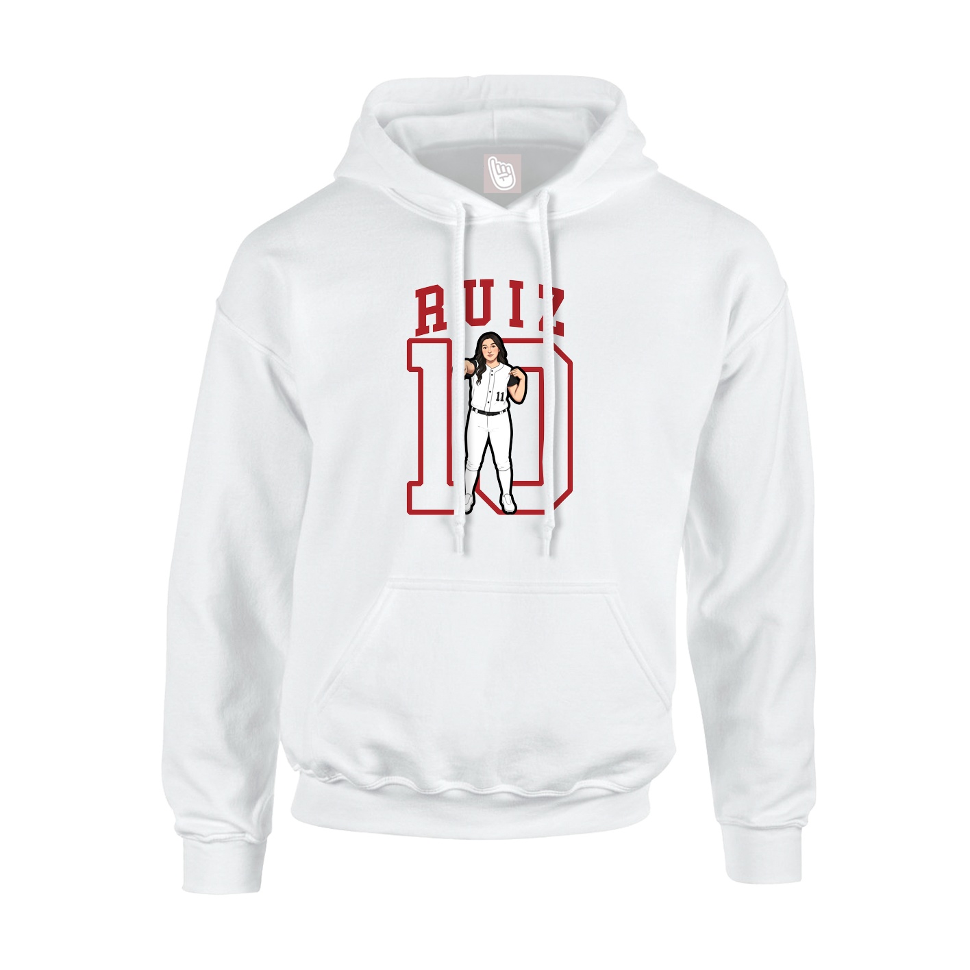 Youth Hoodie — Shirsey in White