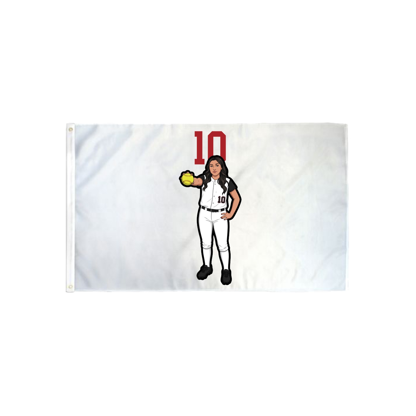 3x5 Flag — Number Top in Classic