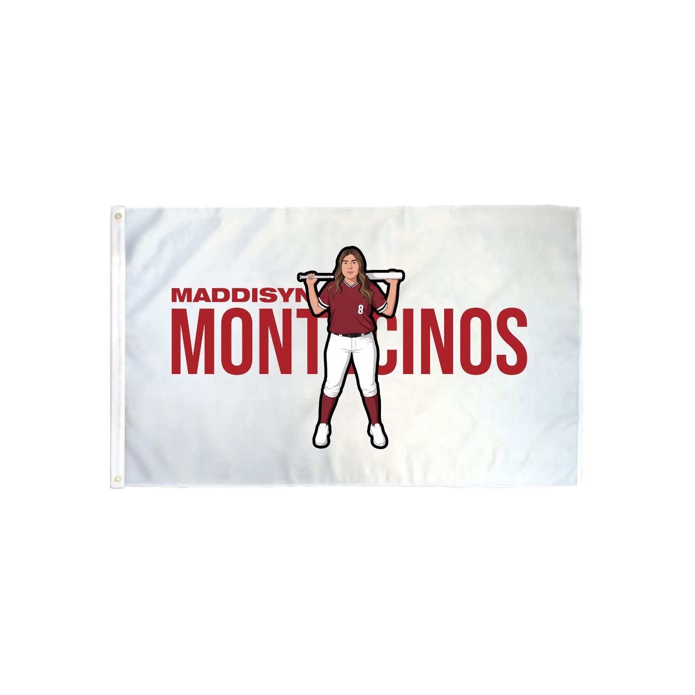3x5 Flag — Player Name in Classic