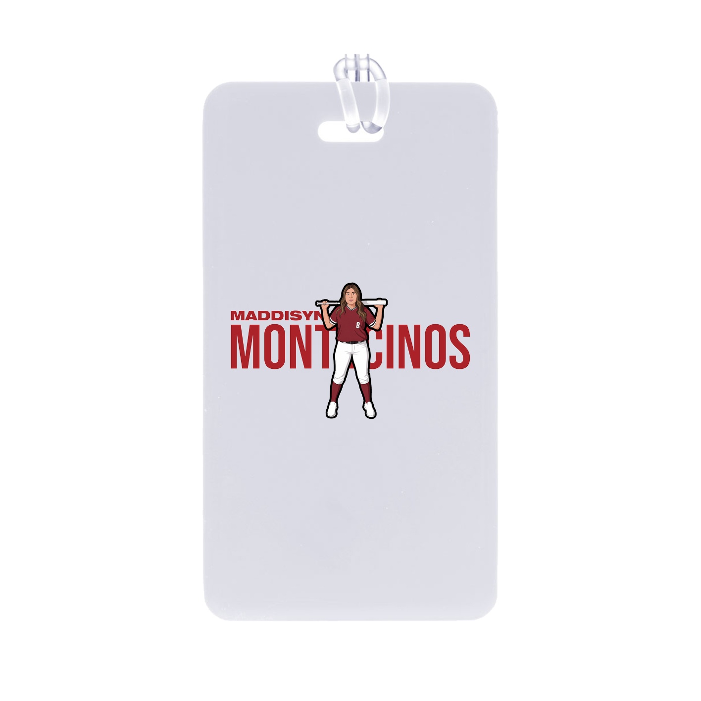 Bag Tag — Player Name in Classic