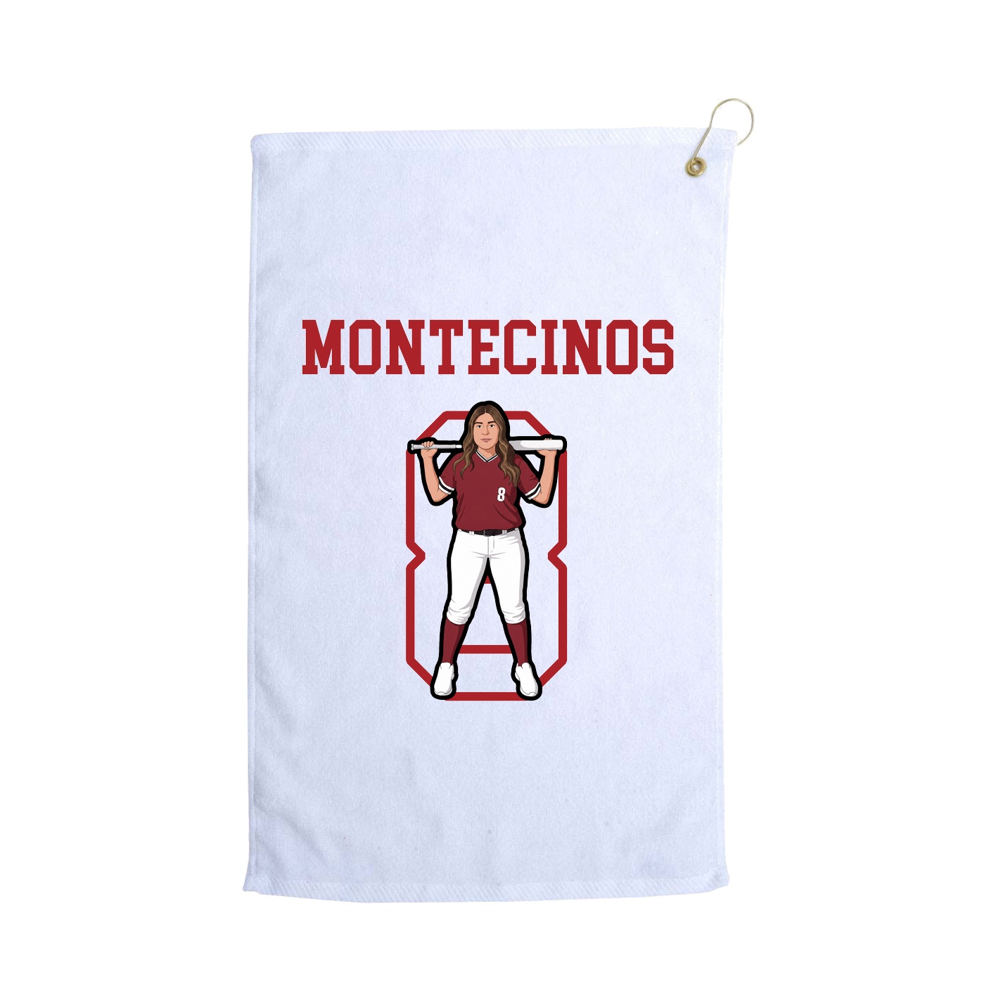 Golf Towel — Shirsey in White