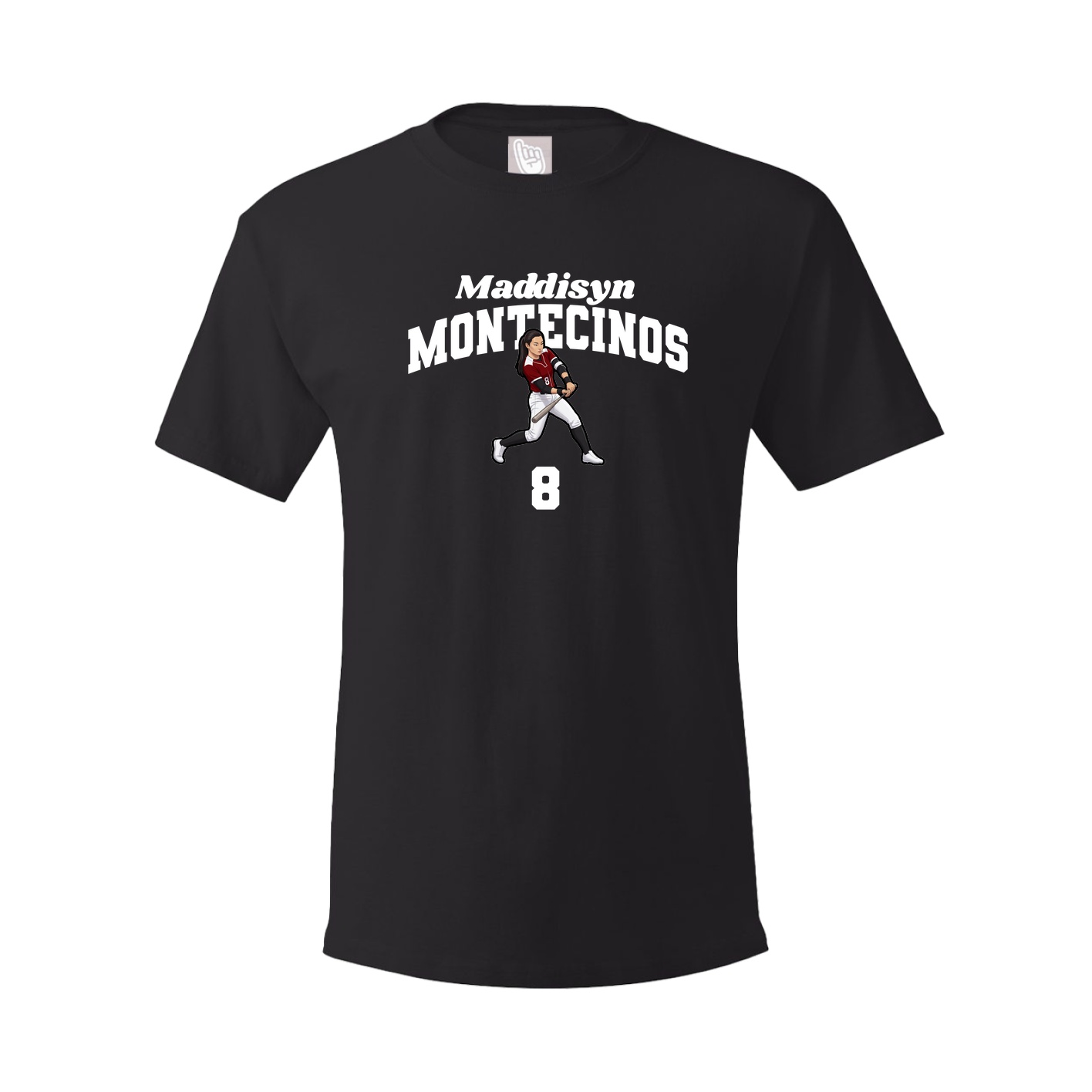 Tee — Signature Arch in Black