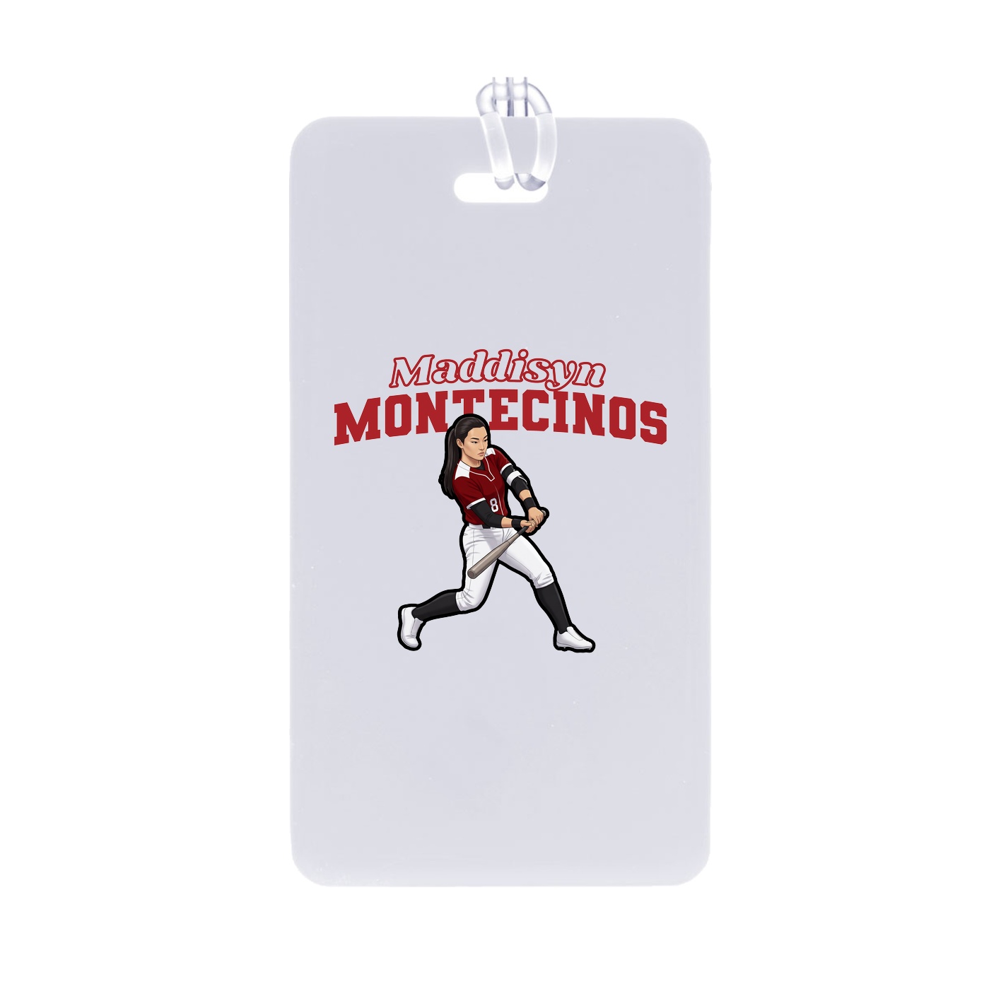 Bag Tag — Name Arch in Classic