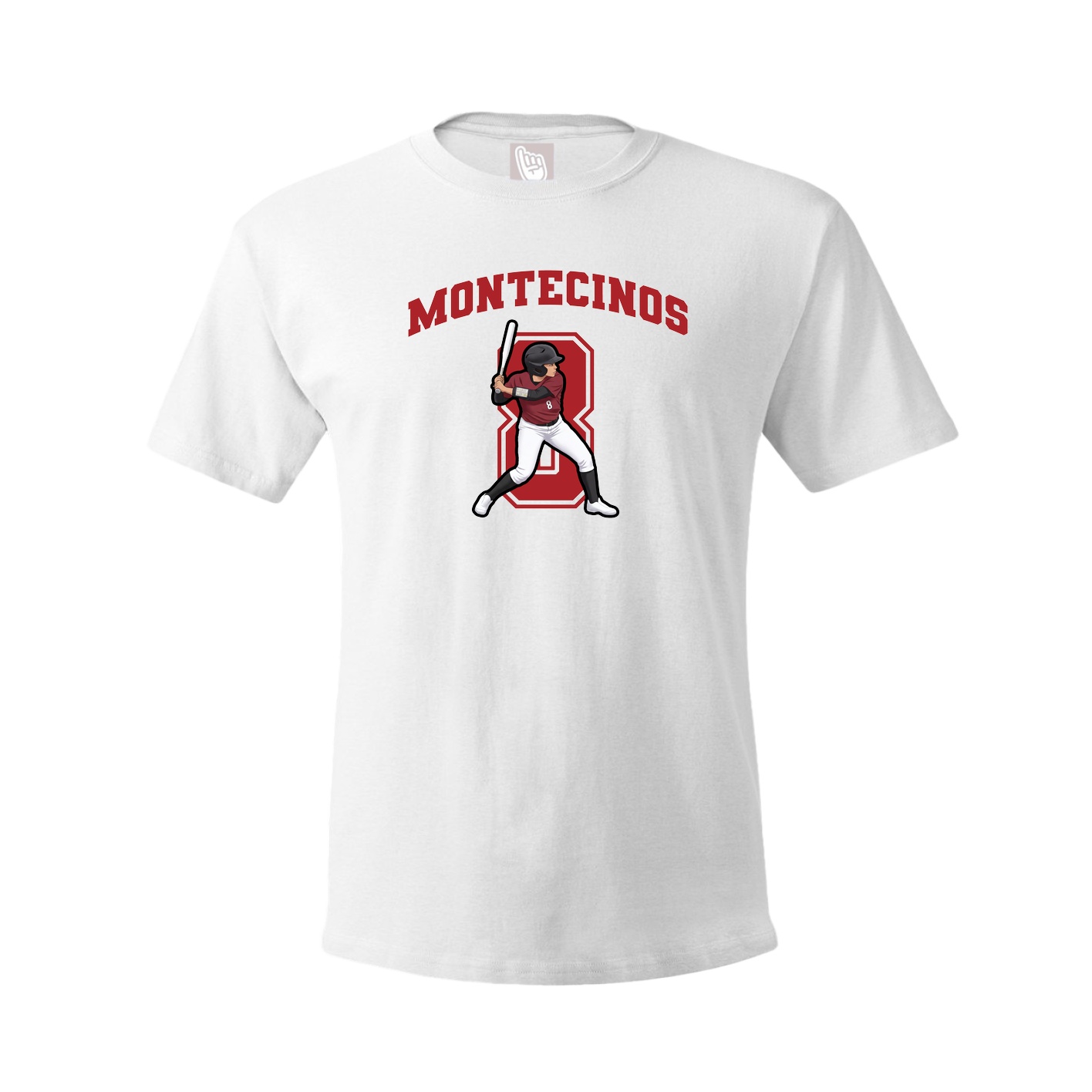 Tee — Number in White