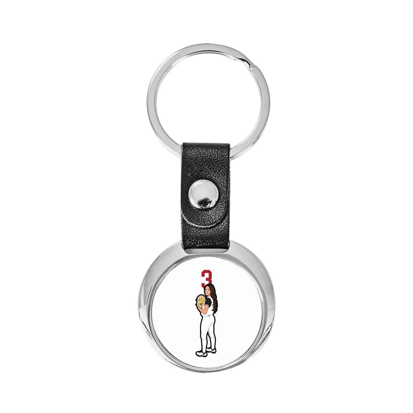 Key Chain — Number Top in Classic