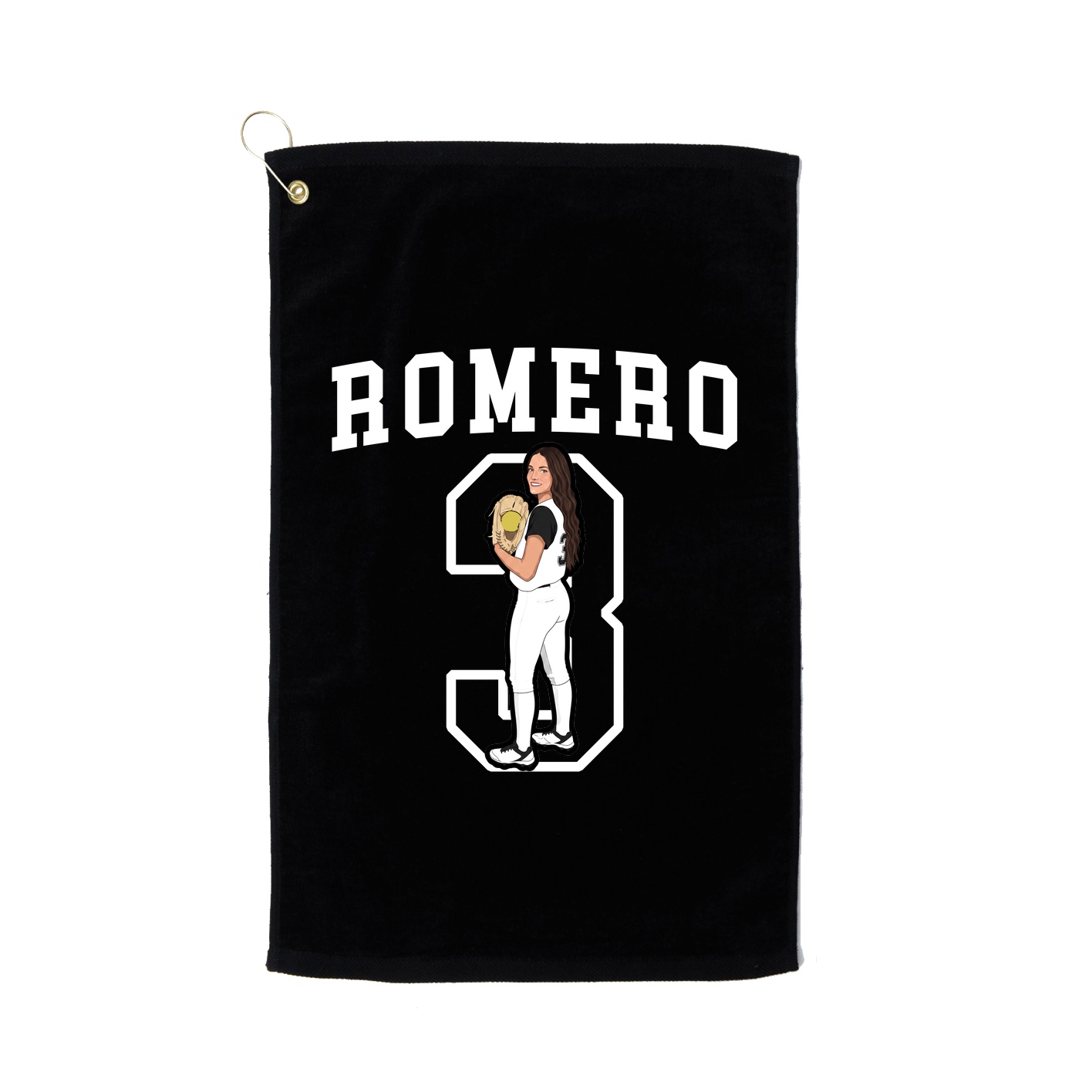 Golf Towel — Shirsey in Black