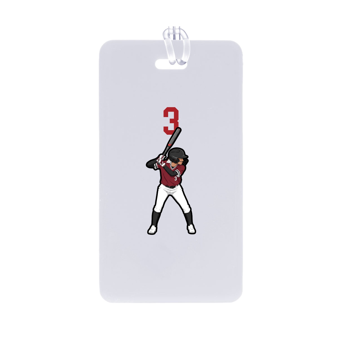 Bag Tag — Number Top in Classic