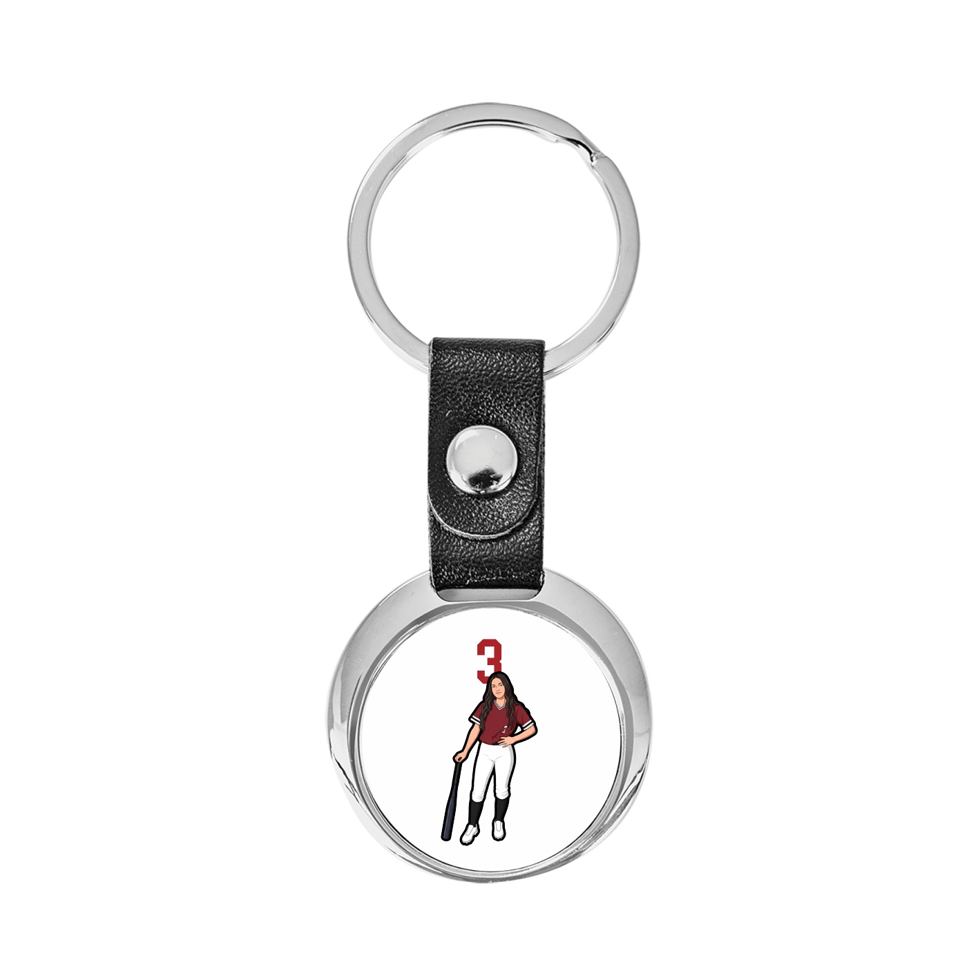 Key Chain — Number Top in Classic