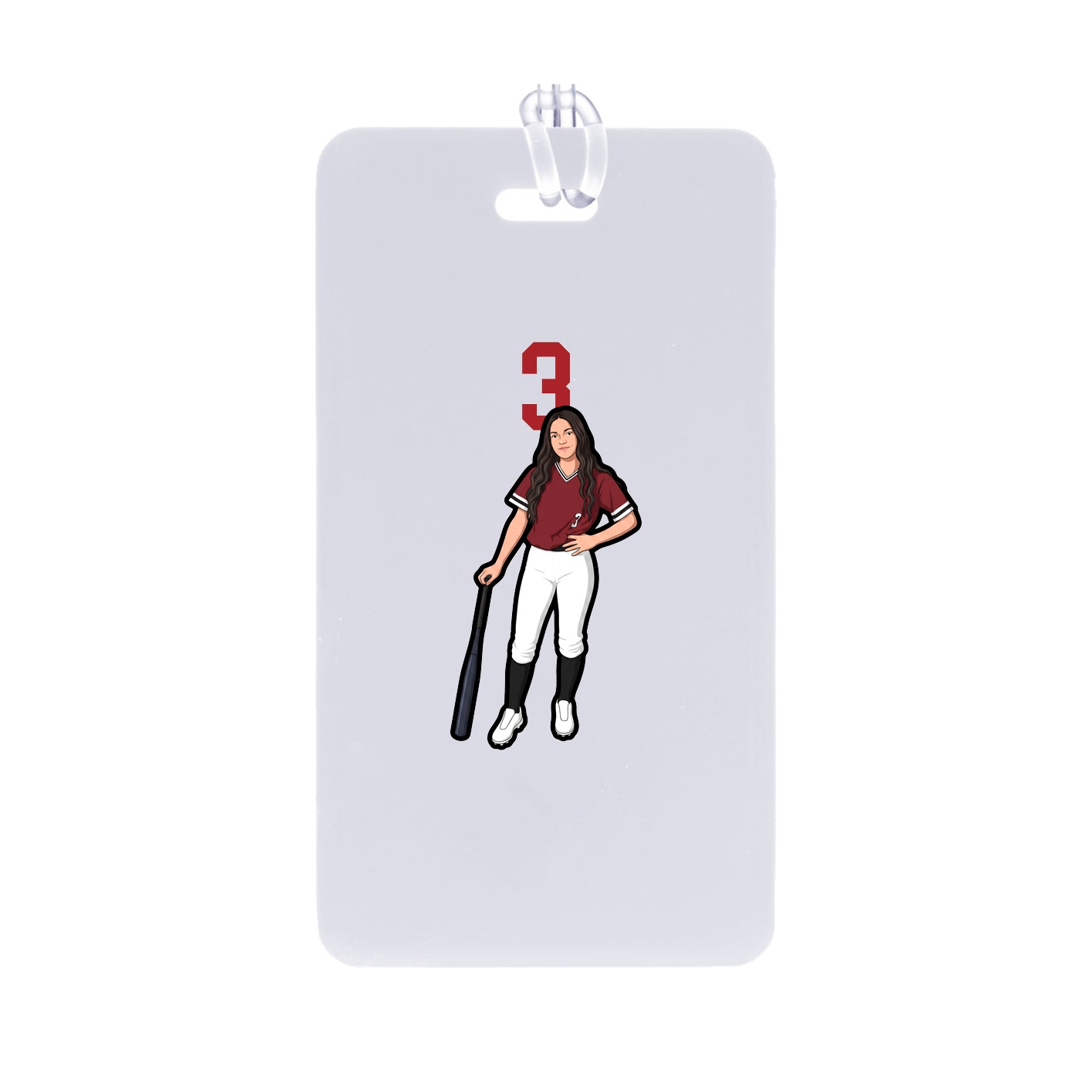 Bag Tag — Number Top in Classic