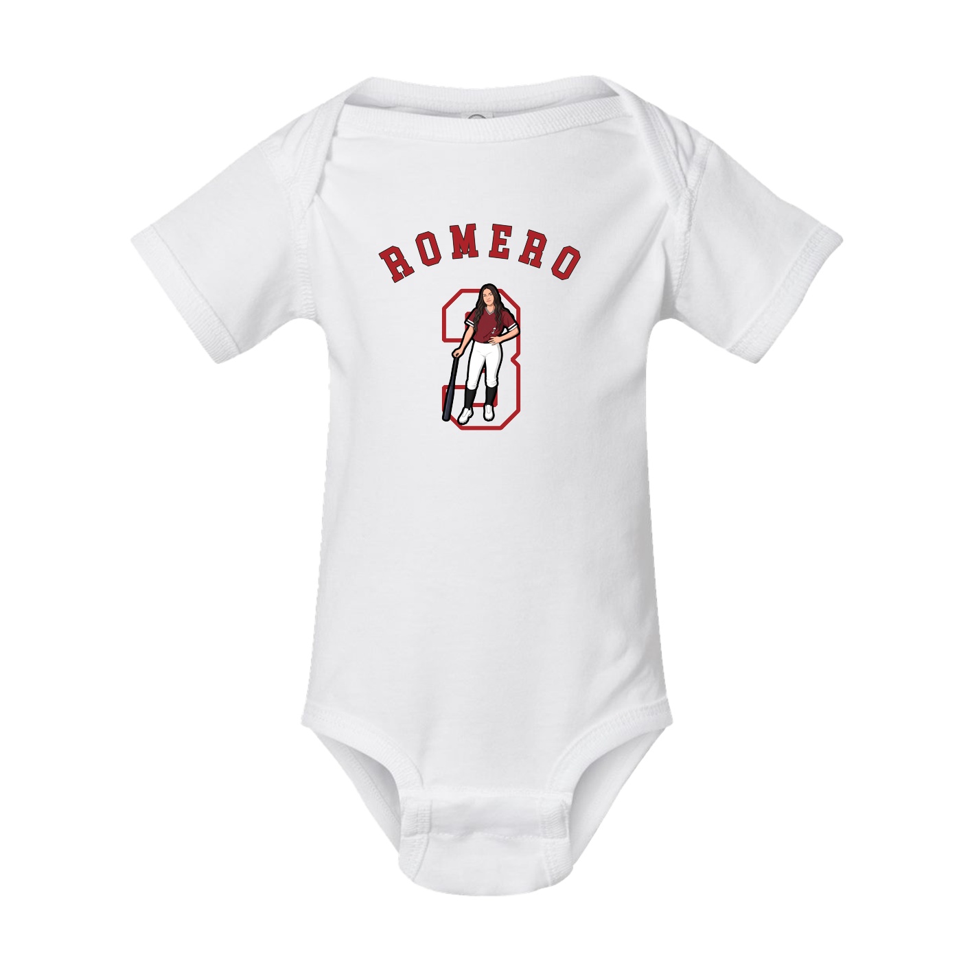 Baby Onesie — Shirsey Arch in White