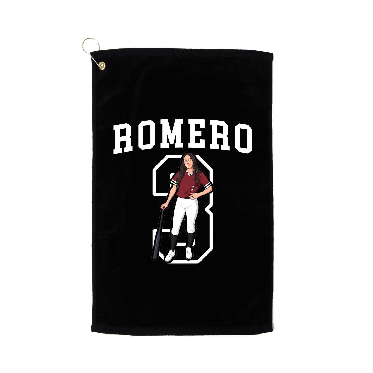 Golf Towel — Shirsey in Black