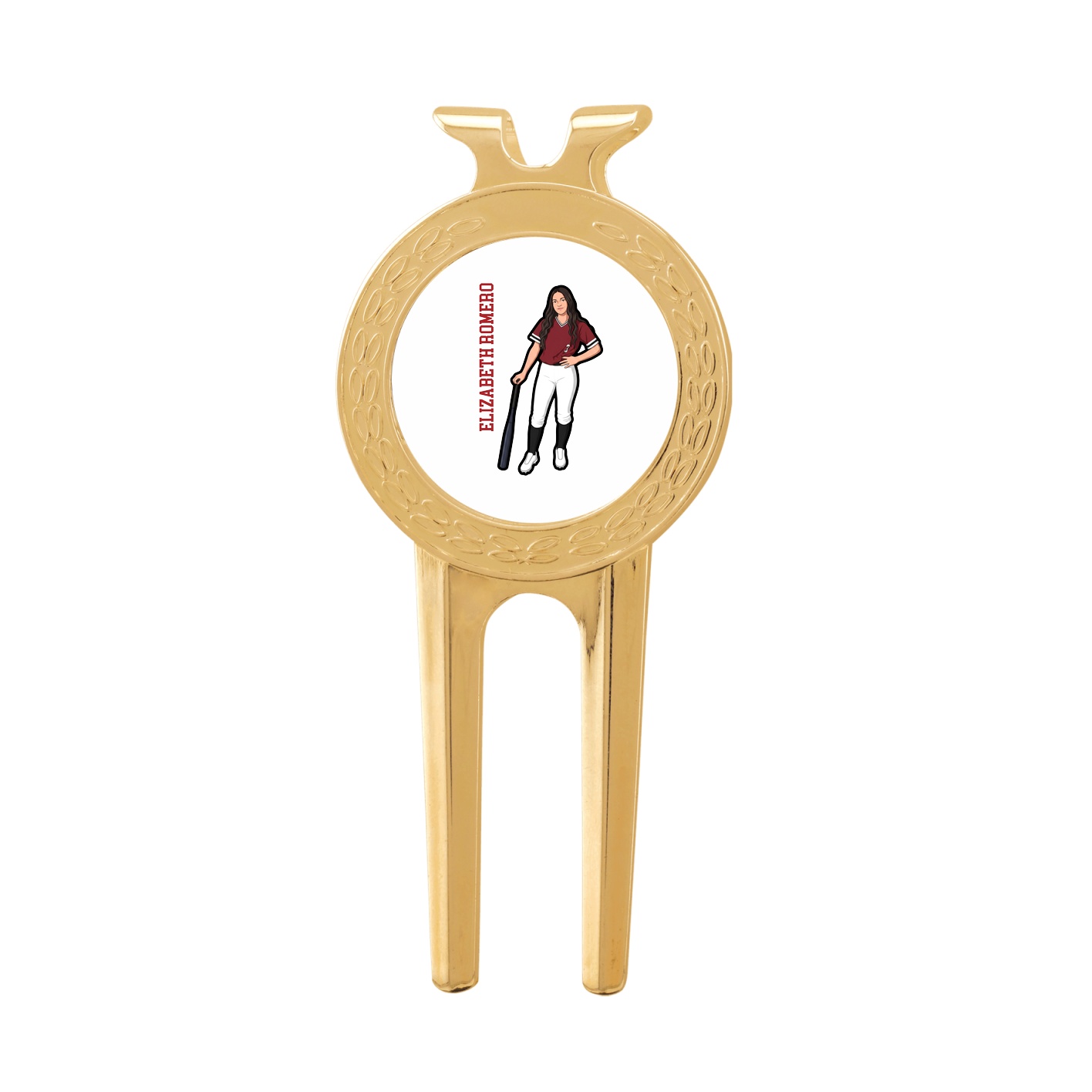 Divot Tool with Ball Marker — Name Vertical in Classic