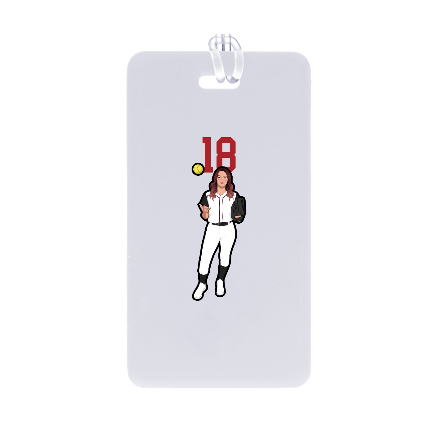 Bag Tag — Number Top in Classic