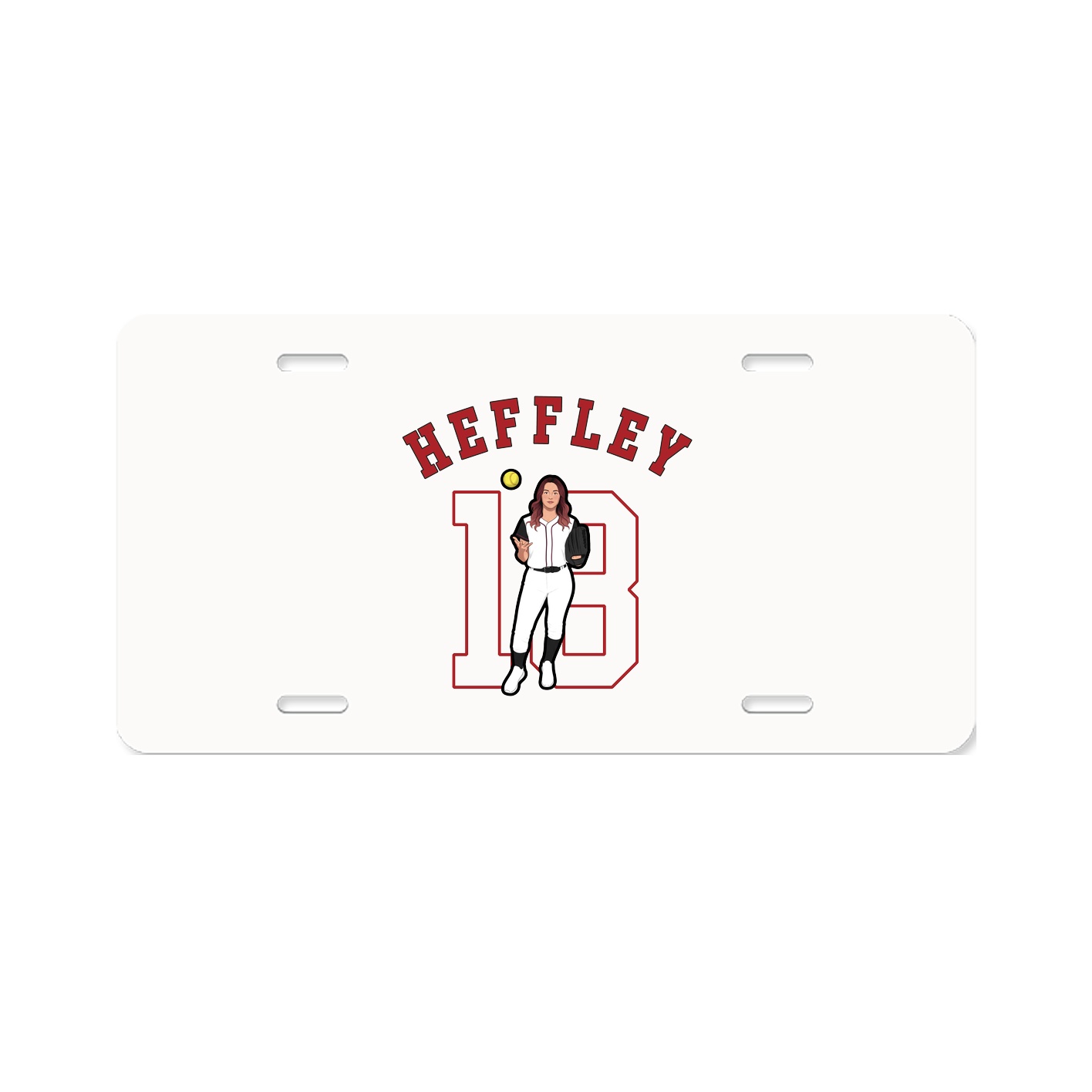 License Plate — Shirsey Arch in Classic