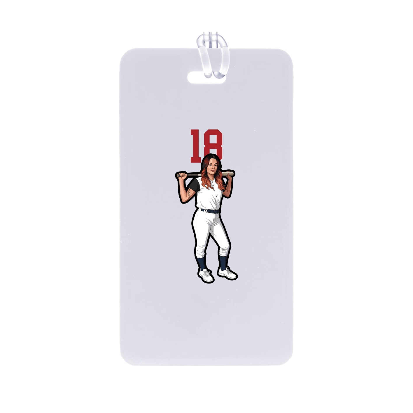 Bag Tag — Number Top in Classic