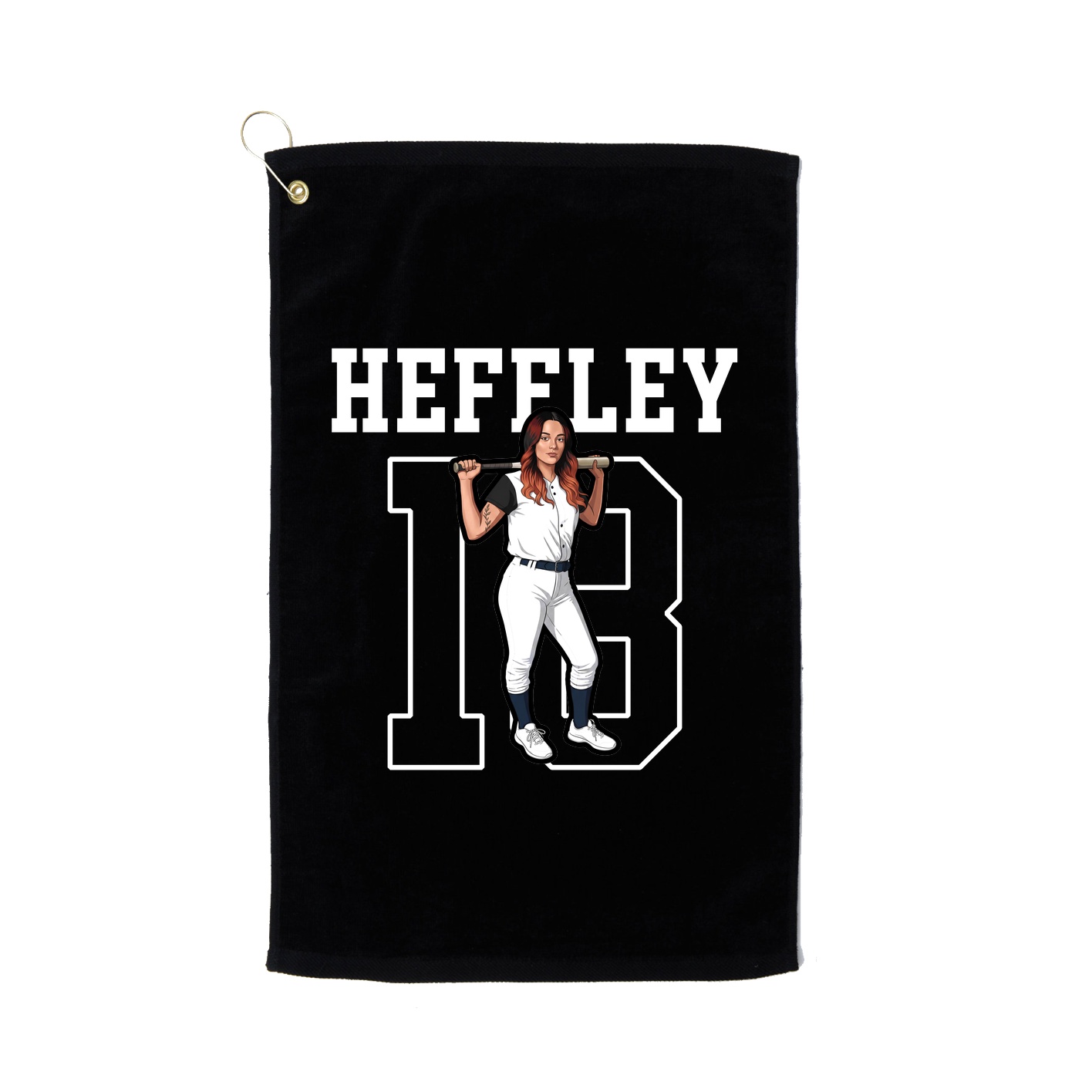Golf Towel — Shirsey in Black