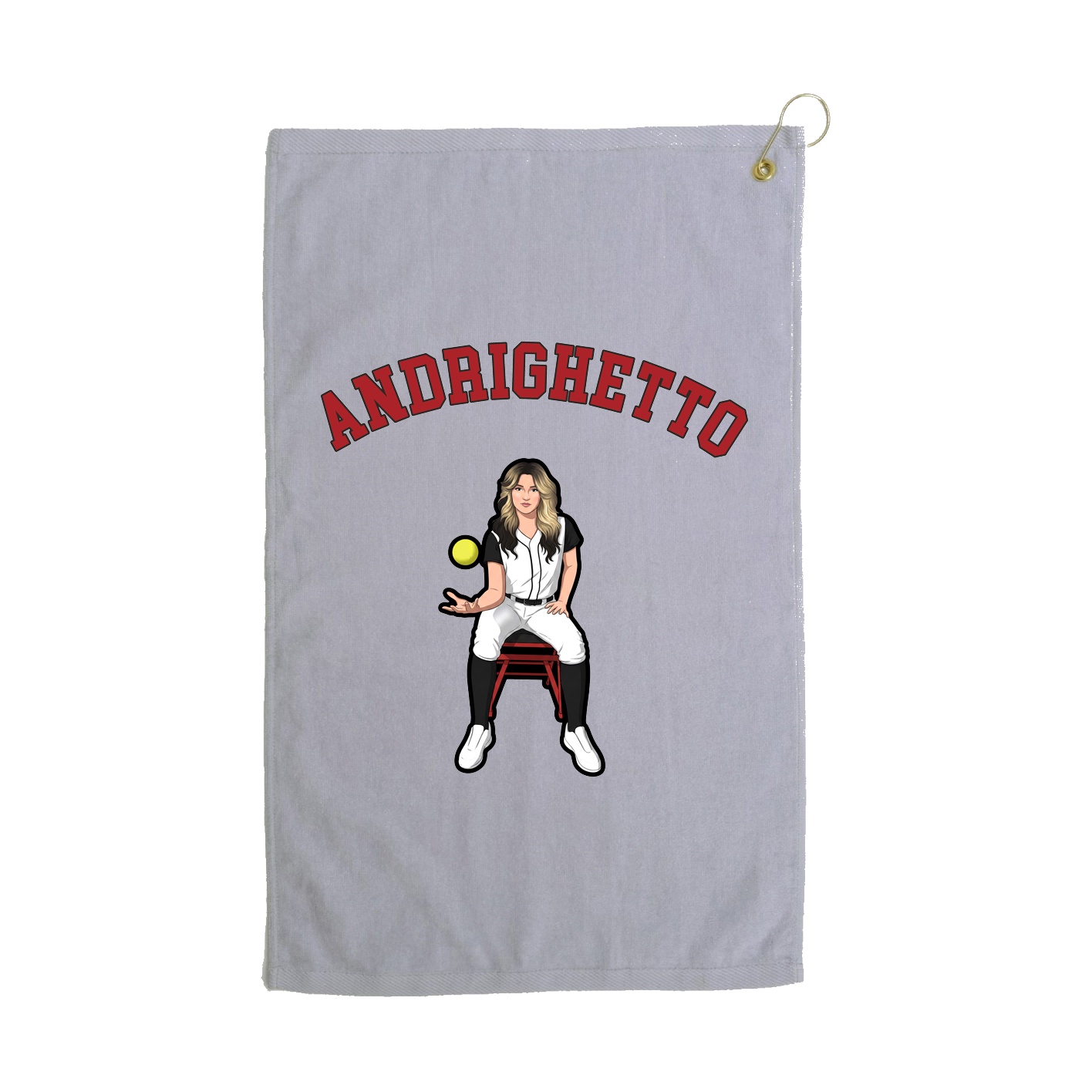 Golf Towel — Shirsey Arch in Grey